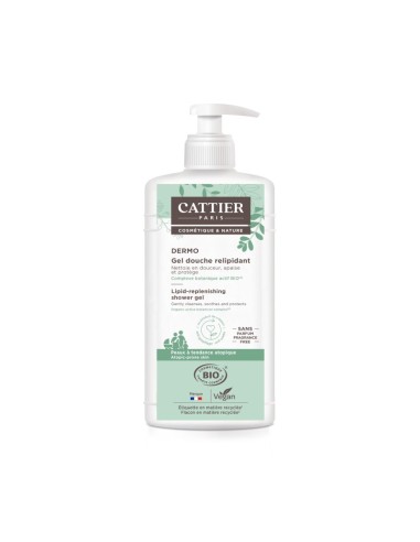 Gel de banho Dermo Relipidizante 500Ml. Vegano Orgânico de Cattier