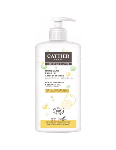 Gel De Ducha Y Champu Familiar 1 L. de Cattier
