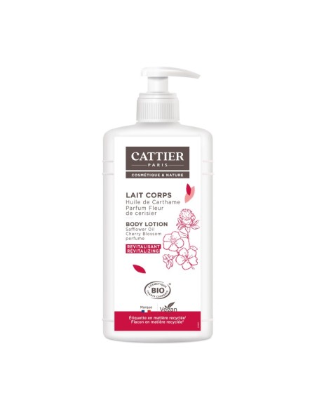 Leche Corporal Revitalizante 500ml Cattier  Hidratación Natural
