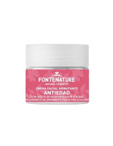 Crema Antiedad Fontenature con Rosa Mosqueta y Ácido Hialurónico