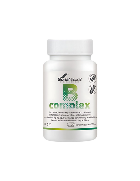 B-Complex  30 Comprimidos de Soria Natural