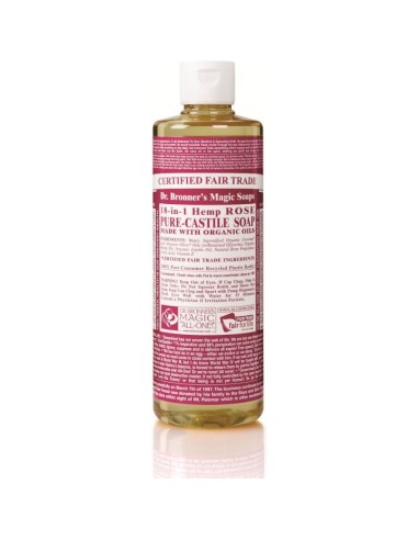Jabón Líquido Rosas Dr. Bronner’s – Natural y Suave