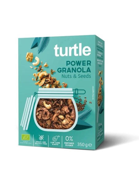 Granola Bio Nuts & Seeds 350g de Turtle