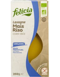 Lasaña Bio de Maíz y Arroz 250g Felicia Sg Natural