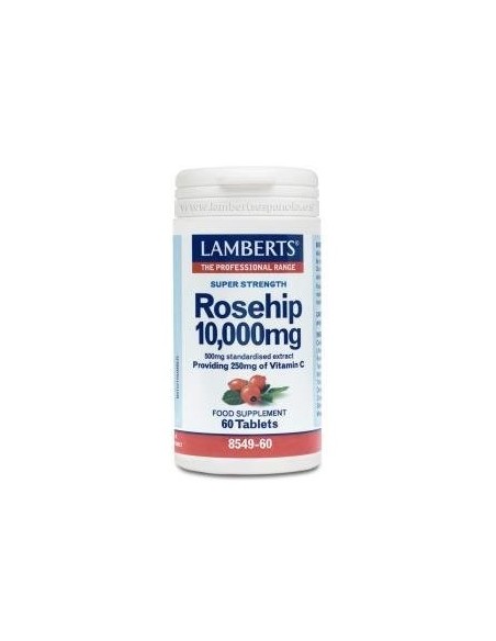 Escaramujo 10.000 mg 60 Tabs de Lamberts