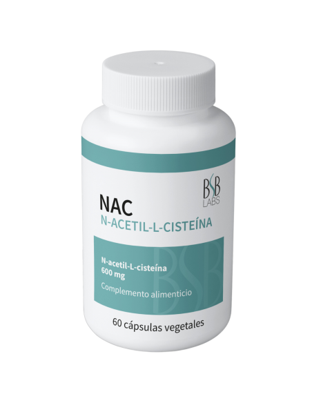 Nac (N-Acetil-L-Cisteina) 600Mg 60 Cap de Bsb Labs