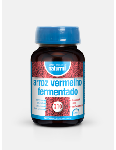 Pack 4x3 uds Levadura De Arroz Rojo 60Comp. de Dietme