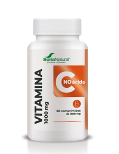 Pacote de 2 comprimidos não ácidos de vitamina C 60 So
