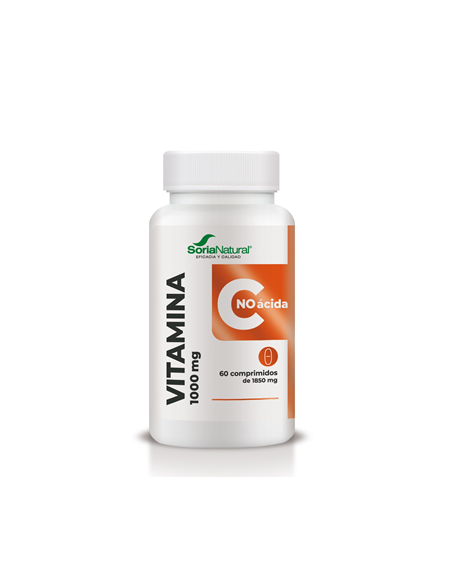 Vitamina C no ácida 60 Comprimidos de Soria Natural