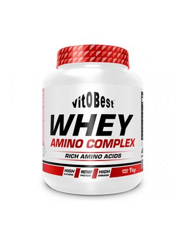 Whey Amino Fresas Nata 1 Kg de Vit.O.Best