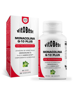 Monacolina + Q-10 Plus 50 Vegecaps | Salud Cardiovascular Vital