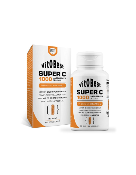 Super C 1000 Vit.O.Best | 60 Vegecaps para tu salud diaria
