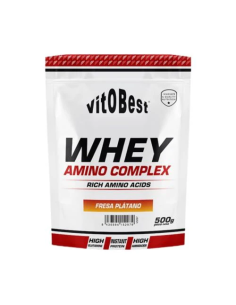 Whey Amino Fresa-Plátano 500g Vit.O.Best – Proteína Premium