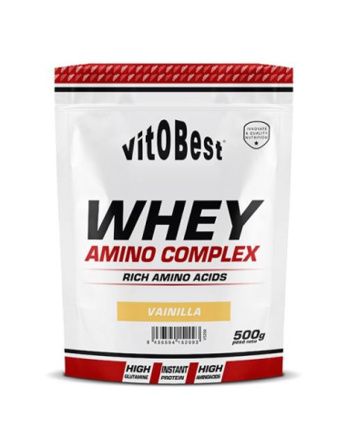 Whey Amino Vainilla 500g Vit.O.Best | Proteína de Calidad