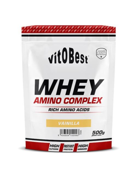 Whey Amino Vainilla 500g Vit.O.Best | Proteína de Calidad