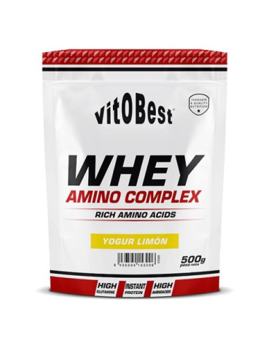Whey Amino 500 Gr Yogurt Limon de Vit.O.Best