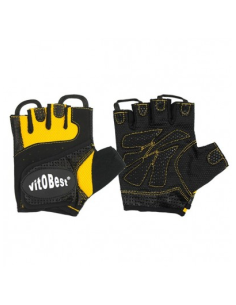 Guantes Negro Amarillo M Vit.O.Best  Calidad y Comodidad
