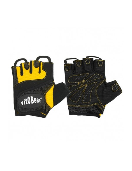 Guantes Negro Amarillo M Vit.O.Best  Calidad y Comodidad