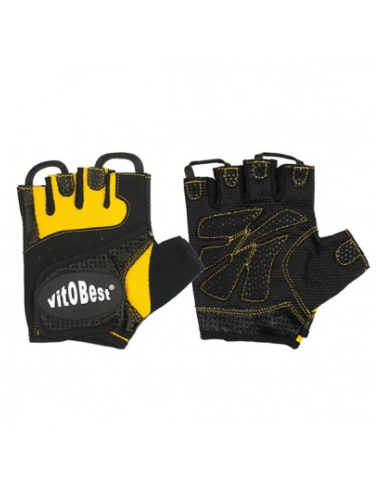 Guantes Negro Amarillo Xl de Vit.O.Best