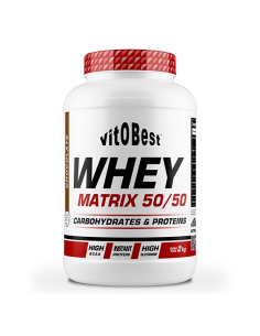 Whey Matrix 50/50 2 Kg Fresa Vit.O.Best - Proteína Premium