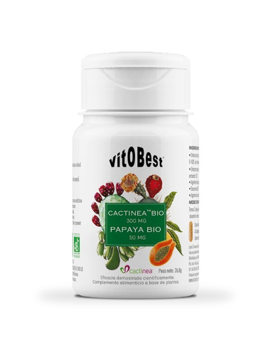 Cactinea Bio Papaya 45 Vegecaps Vit.O.Best  Salud Natural