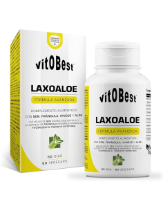 Laxo Aloe 60 Vegecaps Vit.O.Best  Salud Digestiva Natural