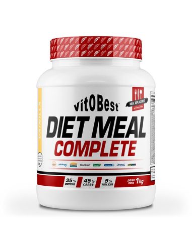 Diet Meal Complete Vainilla 1 Kg  Nutrición Saludable Vit.O.Best