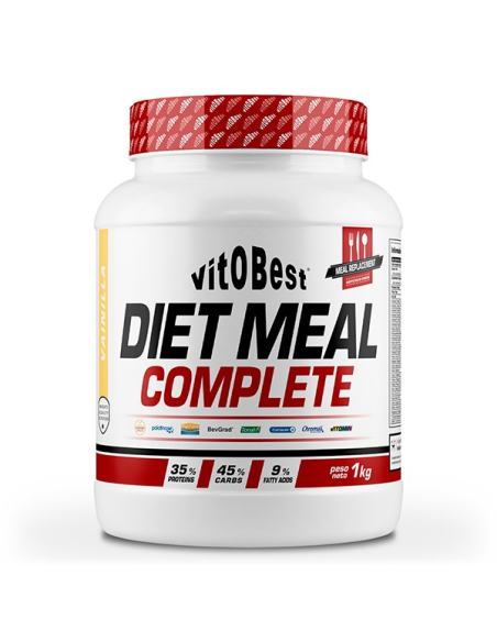 Diet Meal Complete Vainilla 1 Kg  Nutrición Saludable Vit.O.Best