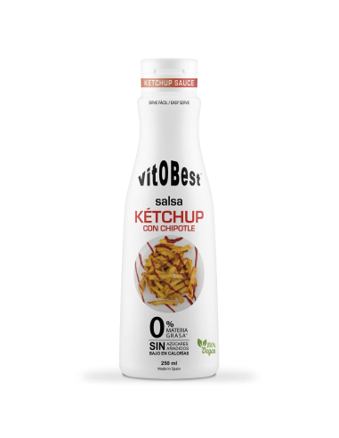Salsa Kétchup con Chipotle Vit.O.Best 250 ml - Sabor Único