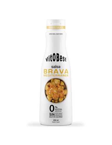 Salsa Brava Mediterránea Vit.O.Best 250 ml  Sabor Intenso