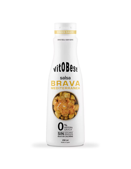Salsa Brava Mediterránea Vit.O.Best 250 ml  Sabor Intenso