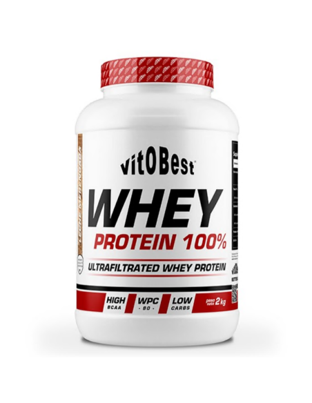 Whey Protein 100% 2 Kg Leche Merengada de Vit.O.Best