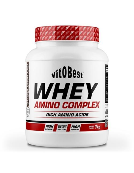 Whey Amino Leche Merengada 1 Kg Vit.O.Best  Proteína Premium