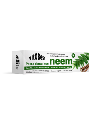 Pasta de Dientes Neem 100 ml Vit.O.Best  Cuidado Natural