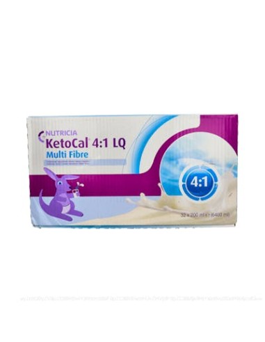 Ketocal 4.1 M.Fibra Liq. Neutro 32X200 Ml de Nutricia