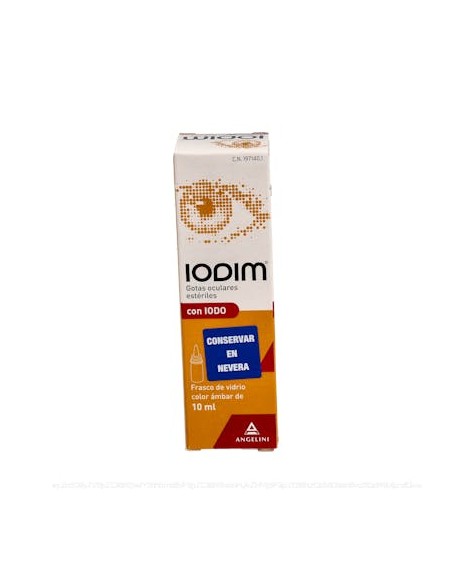 Iodim 10 Ml Gotas Oculares C/ Iodo de Angelini