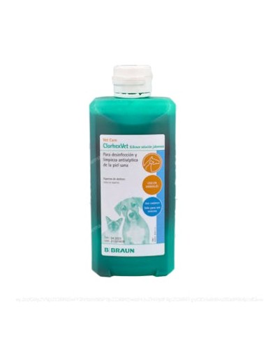 Clorhex Botella 500 Ml 1 Un Vet de B. Braun Vetcare Vet