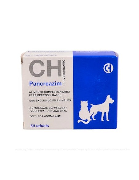 Pancreazim 60 Comp Chemical Iberica Vet de Chemical Iberica Vet