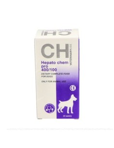 Hepato Chem Pro 400/100 30 Comp Chemical Iberica Vet de Chemical Iberica Vet