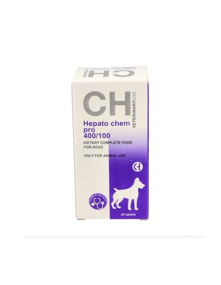 Hepato Chem Pro 400/100 30 Comp Chemical Iberica Vet de Chemical Iberica Vet