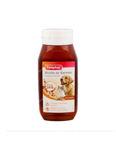 Beaphar Aceite Salmon 425 Ml Perro Gato Vet de Beaphar Vet
