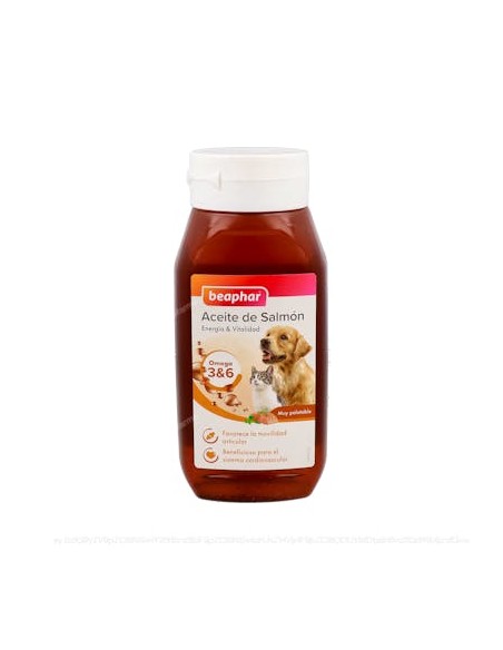 Beaphar Aceite Salmon 425 Ml Perro Gato Vet de Beaphar Vet