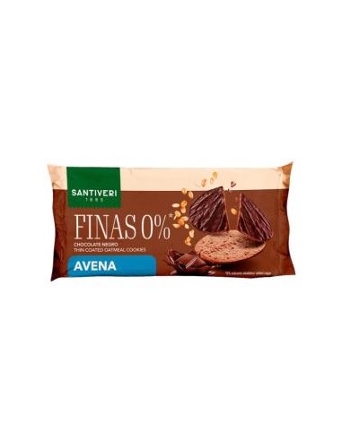 Galleta Fina 0% Bañada Avena-Choco 88 Gr de Santiveri