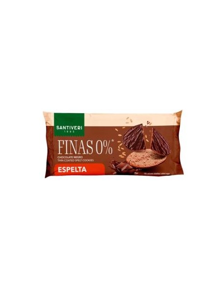 Galleta Fina 0% Bañada Espelta-Choco 90 Gr de Santiveri