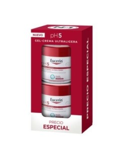 Eucerin Pack Crema Ultraligera Ph5 Duplo 2X350Ml de Eucerin