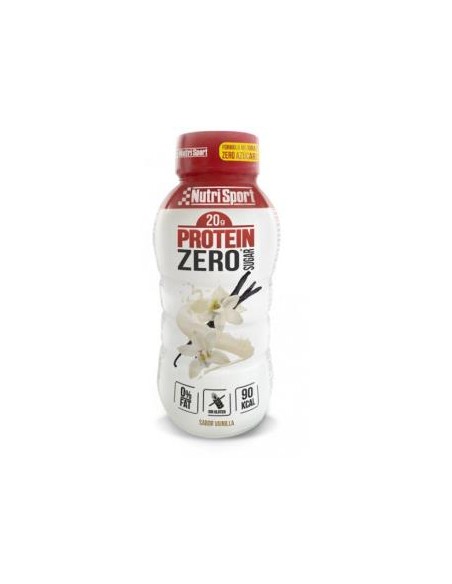 Protein Zero Batido Vainilla 12X330Ml. de Nutrisport