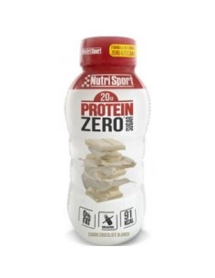 Protein Zero Batido Chocolate Blanco 12X330Ml. de Nutrisport