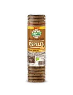 Galleta Espelta Chips Choco-Naranja 250Gr. Bio de Biocop