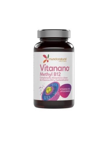 Vitanano Methyl B12 Liposomado 30Cap. de Mundonatural