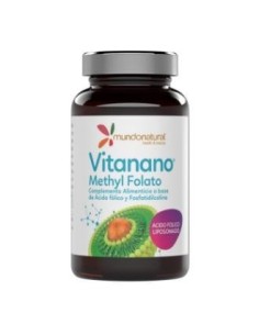 Vitanano Methy Folato Liposomado 30Cap. de Mundonatural